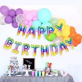 Alphabet foil balloon 36cm Mini-Loon